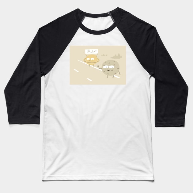 Hitchhiker Baseball T-Shirt by YaaH